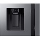 Хладилник Side by side Samsung RS90F65EDTEO, 621 л, 9" AI Home, SmartThings AI Energy, Full No Frost, Mono & Metal Cooling, Диспенсър за вода/лед, Цифров AI инверторен компресор, Клас D, В 178.4 см, Inox