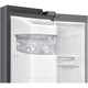 Хладилник Side by side Samsung RS90F65EDTEO, 621 л, 9" AI Home, SmartThings AI Energy, Full No Frost, Mono & Metal Cooling, Диспенсър за вода/лед, Цифров AI инверторен компресор, Клас D, В 178.4 см, Inox