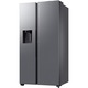 Хладилник Side by side Samsung RS80F67KCTEO, 634 л, SmartThings AI Energy, Full No Frost, Twin & Metal Cooling, Диспенсър за вода/лед, Цифров инверторен компресор, Клас C, H 178,4 см, Inox