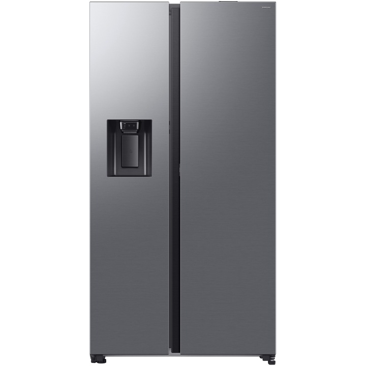 Samsung RS80F67KCTEO side by side hűtőszekrény, 634l, SmartThings AI Energy, Full NoFrost, Twin&Metal Cooling, Víz/jég adagoló, Digital Inverter kompresszor, C energiaosztály, H: 178.4cm, Inox