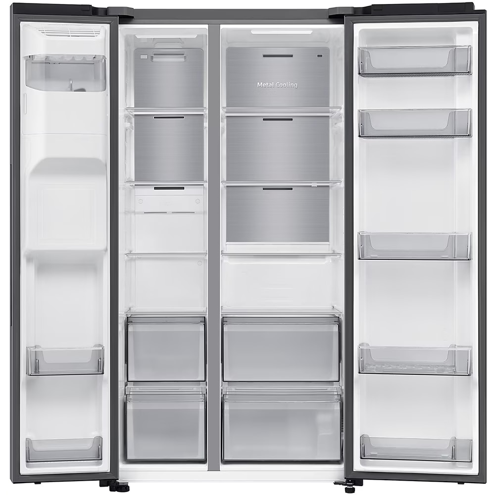 Side by side Samsung RS70F64KETEO, 640 l, SmartThings AI Energy