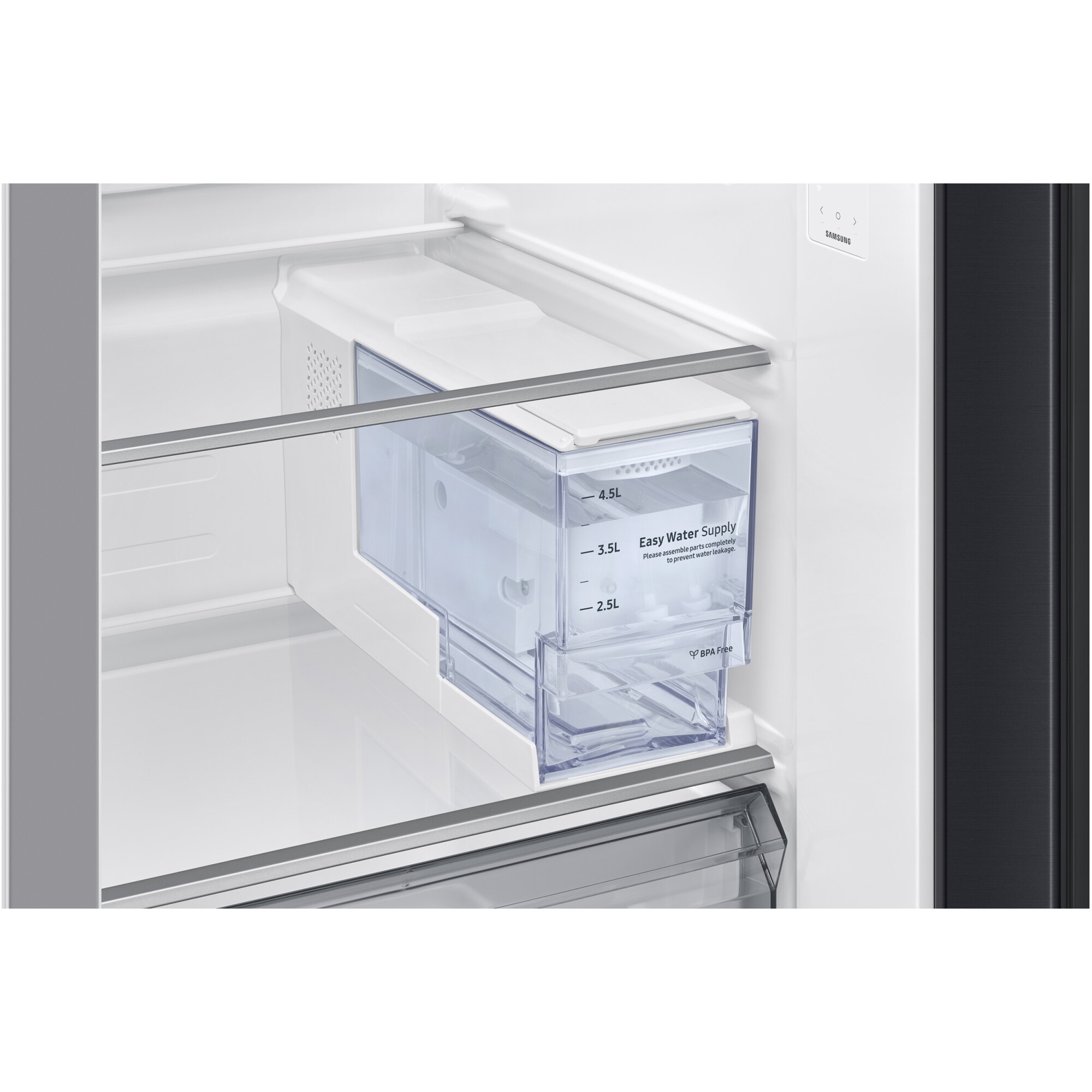 Side by side Samsung RS70F65KEFEO, 640 l, SmartThings AI Energy