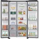 Samsung RS70F65QETEO, Хладилници side by side, 659 л, SmartThings AI Energy, Full No Frost, монохромно охлаждане, компресор с дигитален инвертор, клас E, височина 178.4 см, неръждаема стомана