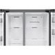 Samsung RS70F65QETEO, Хладилници side by side, 659 л, SmartThings AI Energy, Full No Frost, монохромно охлаждане, компресор с дигитален инвертор, клас E, височина 178.4 см, неръждаема стомана
