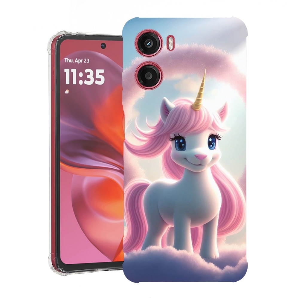 BestCase® Husa pentru Motorola Moto G05, Anti Shock 1.5MM, Magical Pattern, Protectie camera, ecran si colturi, 1926357 AS 1214