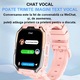 Детски смарт часовник, Fudisenn®, 4G комуникации, GPS / LBS / WIFI местоположение, SOS бутон, HD видео разговори, 360° завъртане, магнитно зареждане, слот за SIM карта, водоустойчив, HD камера, крачкомер, розов