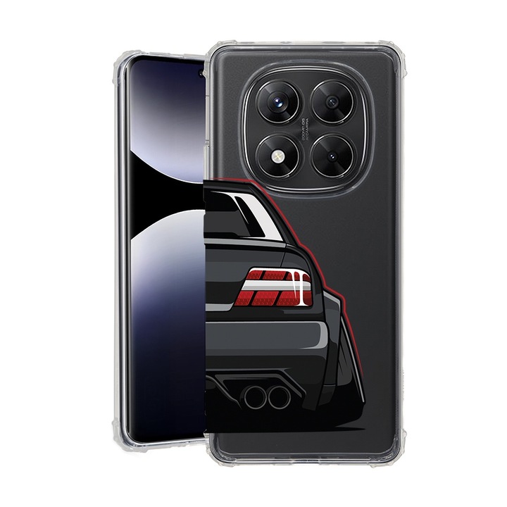 BestCase® Husa pentru Xiaomi Redmi Note 14 Pro Plus, Anti Shock 1.5MM, Sexy Tail Light E36, Protectie camera, ecran si colturi, 1938410 AS 1447