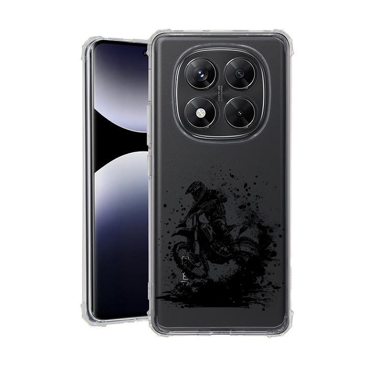BestCase® Husa pentru Xiaomi Redmi Note 14 Pro Plus, Anti Shock 1.5MM, MotoCross, Protectie camera, ecran si colturi, 1938410 AS 1451