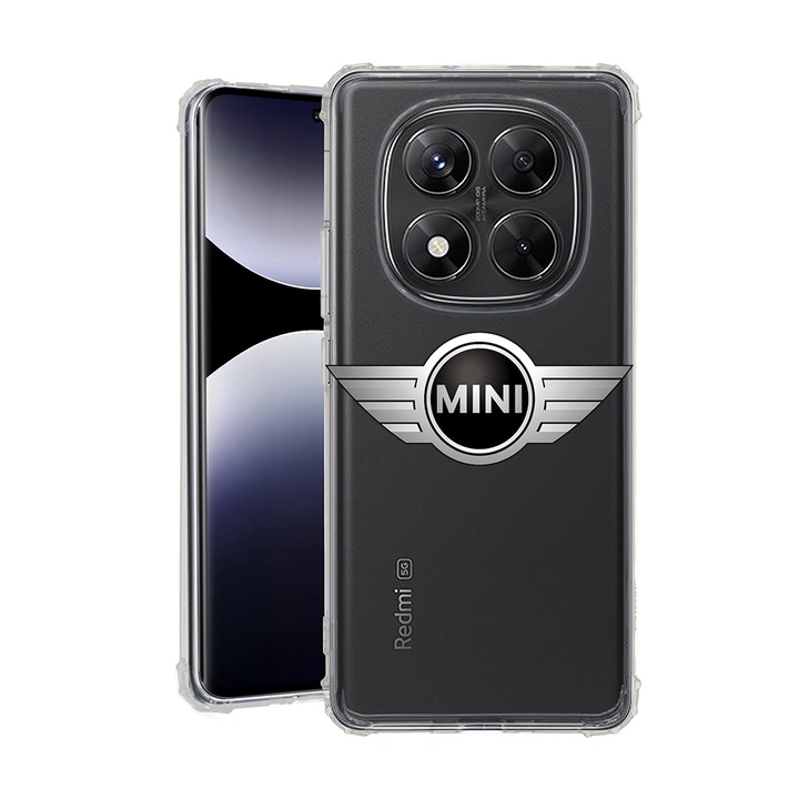 BestCase® Husa pentru Xiaomi Redmi Note 14 Pro Plus, Anti Shock 1.5MM, Mini, Protectie camera, ecran si colturi, 1938410 AS 1758