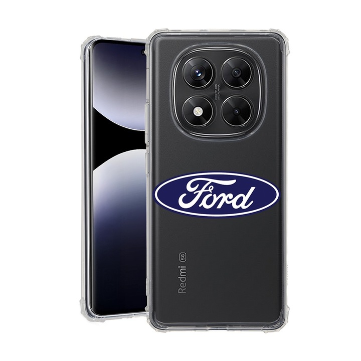 BestCase® Husa pentru Xiaomi Redmi Note 14 Pro Plus, Anti Shock 1.5MM, Ford, Protectie camera, ecran si colturi, 1938410 AS 1745