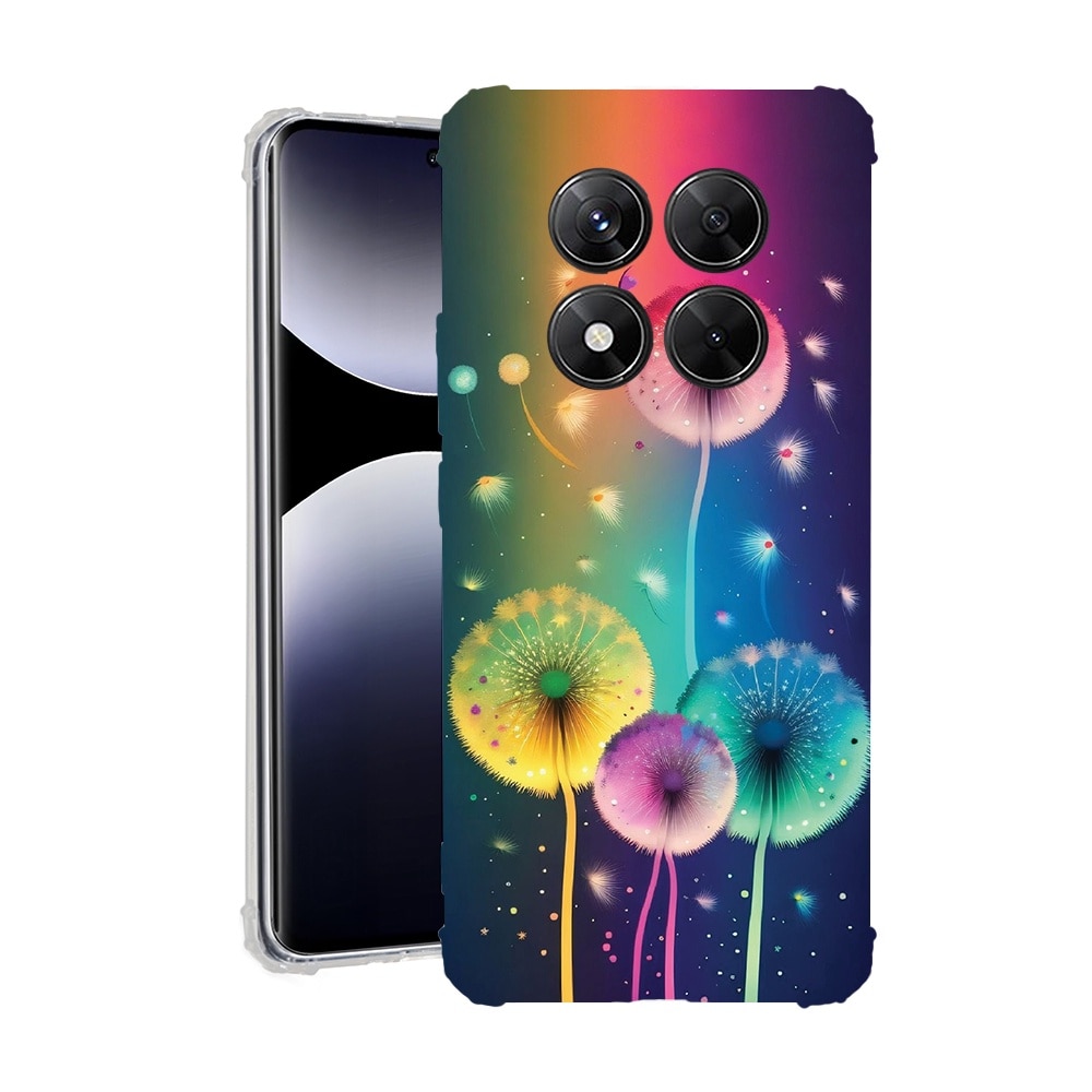 BestCase® Husa pentru Xiaomi Redmi Note 14 Pro 5G, Anti Shock 1.5MM, Dandelion, Protectie camera, ecran si colturi, 1938409 AS 1142