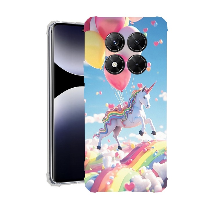 BestCase® Husa pentru Xiaomi Redmi Note 14 Pro Plus, Anti Shock 1.5MM, Magical Pattern, Protectie camera, ecran si colturi, 1938410 AS 1215