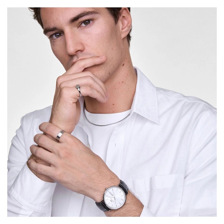 Ceas Daniel Wellington pentru barbati cuart negru european