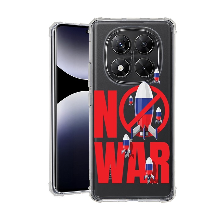 BestCase® Husa pentru Xiaomi Redmi Note 14 Pro Plus, Anti Shock 1.5MM, No War, Protectie camera, ecran si colturi, 1938410 AS 1835