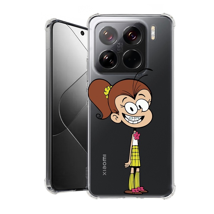 BestCase® Husa pentru Xiaomi 15, Anti Shock 1.5MM, The Loud House - Luan, Protectie camera, ecran si colturi, 1926363 AS 1624