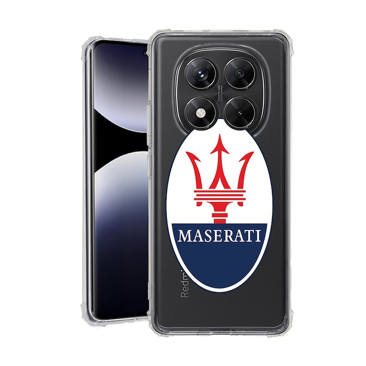 BestCase® Husa pentru Xiaomi Redmi Note 14 Pro Plus, Anti Shock 1.5MM, Maserati, Protectie camera, ecran si colturi, 1938410 AS 1768