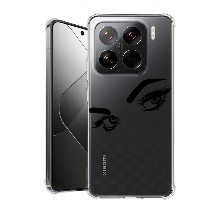 BestCase® Husa pentru Xiaomi 15, Anti Shock 1.5MM, Atractive Woman Eyes, Protectie camera, ecran si colturi, 1926363 AS 1665