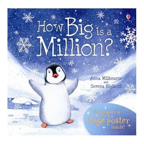 How Big is a Million - Carte Usborne (1+)
