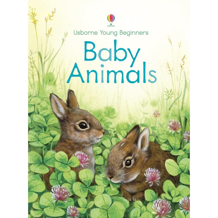 Young Beginners Baby Animals - Carte Usborne (3+)