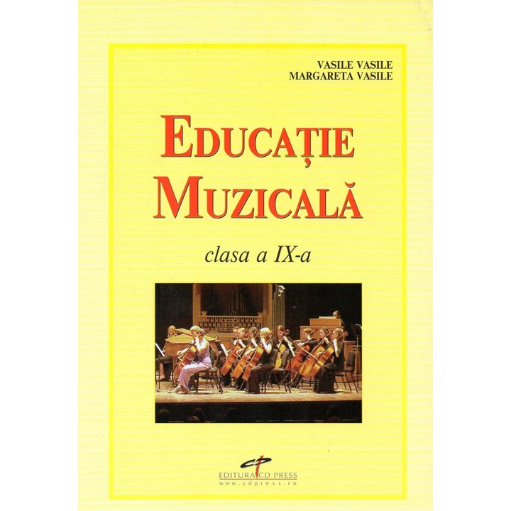 Educatie muzicala. Manual pentru clasa a IX-a