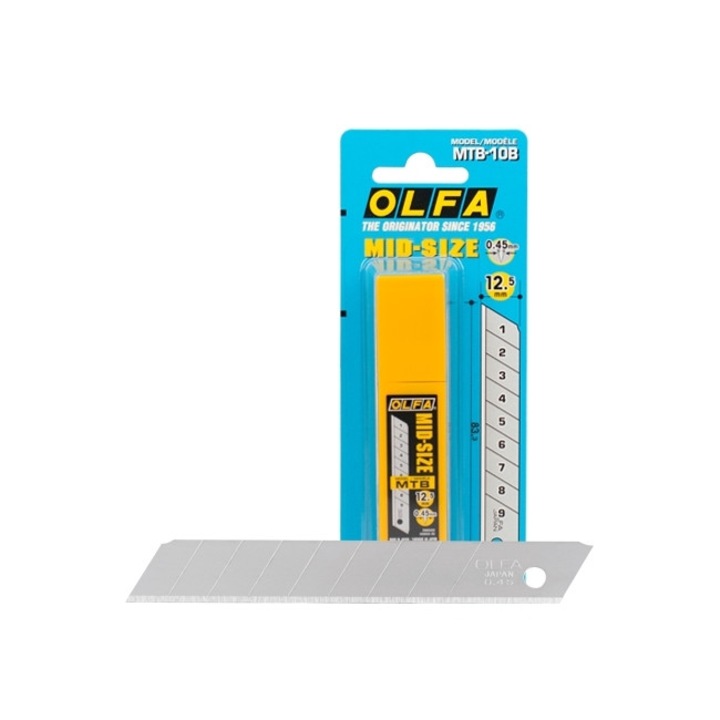 Lame De 12.5 Mm Model MTB-10B, 10buc/Set