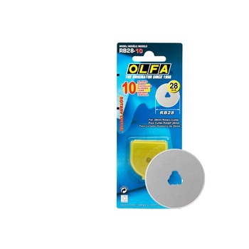 Lame Circulare Olfa, Model RB-28-10, 10buc/Set Lame Circulare Olfa, Model RB-28-10, 10buc/Set