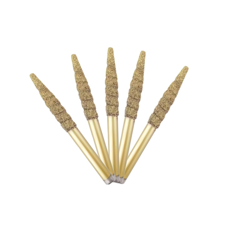 Set 5 Freze Finisare Marmura FITUNIVERSAL, 3x10x120mm, Auriu, Prindere 10cm