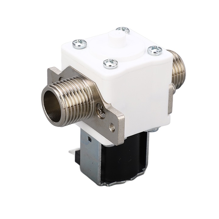 Vízmelegítő bemeneti szelep, Enforose, G1/2in, 20mm, PC és sárgaréz anyag, DC12V