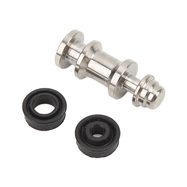 Parghie de frana cu disc, Enforose, tija piston din aliaj de titan, 1x tija, 2x inele de cauciuc