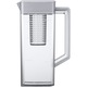 Хладилник French Door Samsung RM90F67CECEO, 654 л, Екран 9" AI Home, SmartThings AI Energy, Full No Frost, Hybrid & Metal Cooling, Диспенсър за вода/лед Beverage, Цифров инверторен компресор с изкуствен интелект, Клас E, Височина 185.3 см, Черно стъкло