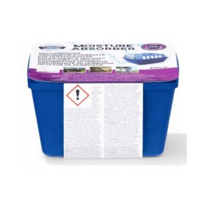 Абсорбатор на влага, CARDSPLITTER, 450 г, 15x15x14 см, за баня и кухня
