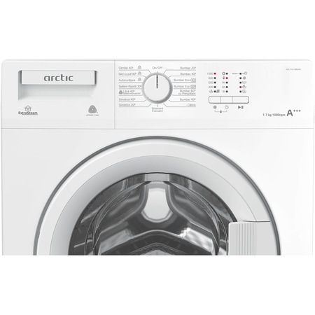 Masina de spalat rufe Slim Arctic APL71012BDW0, 7 kg, 1000 RPM, Clasa A+++, Alb