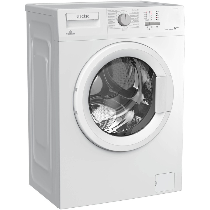 Masina de spalat rufe Slim Arctic APL71012BDW1, 7 kg,1000 RPM, Clasa A+++, Alb