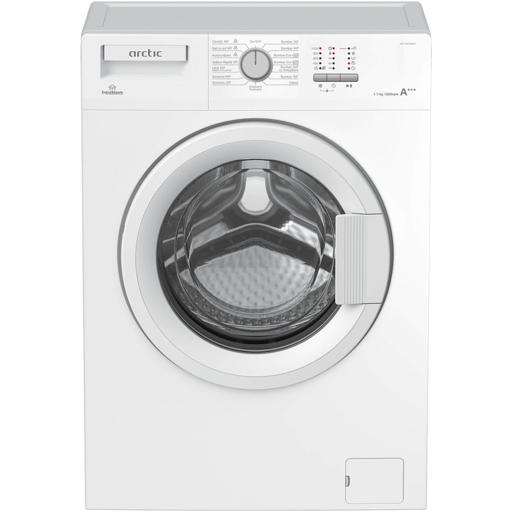 Masina de spalat rufe Slim Arctic APL71012BDW1, 7 kg,1000 RPM, Clasa A+++, Alb