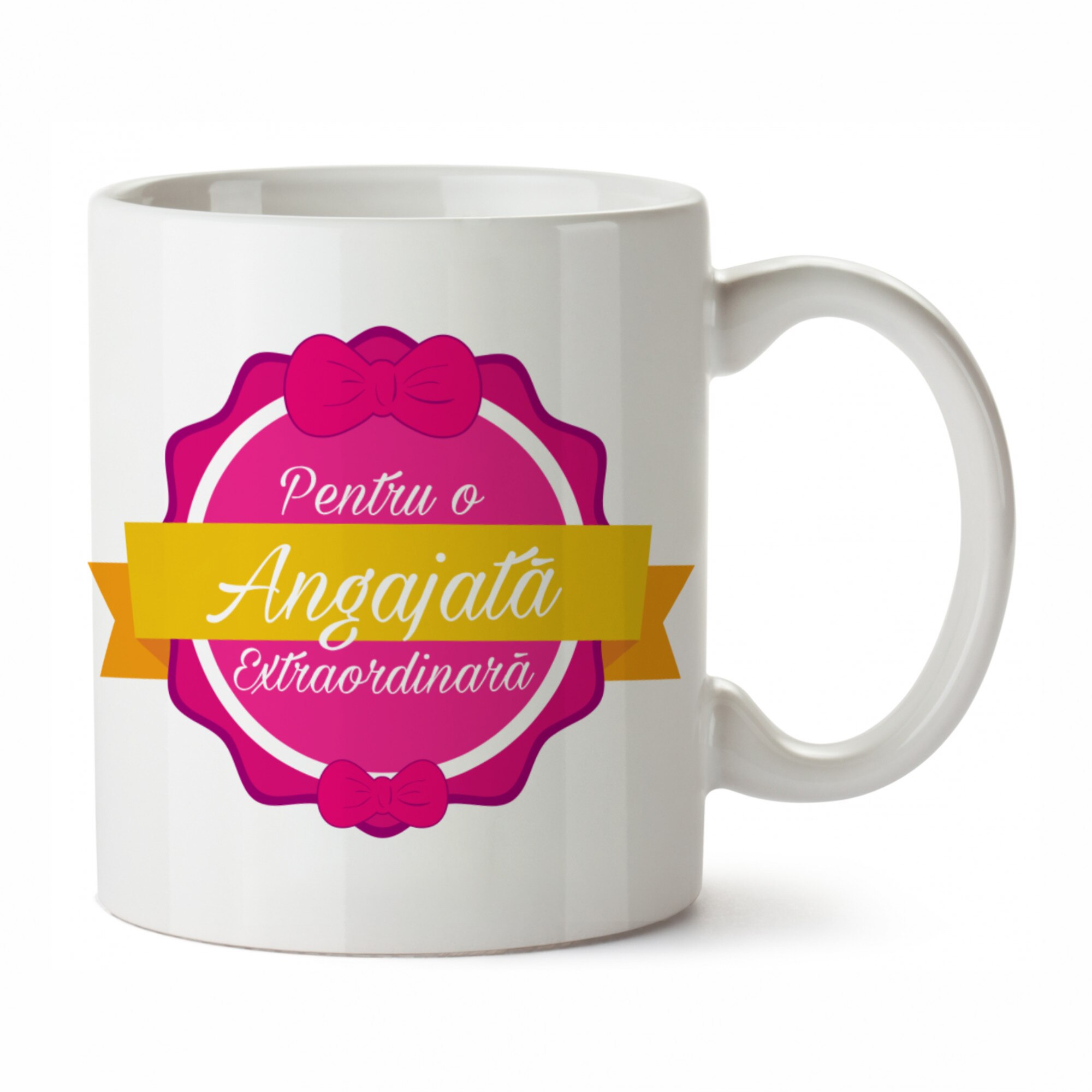 Cana personalizata Pentru O Angajata Extraordinara