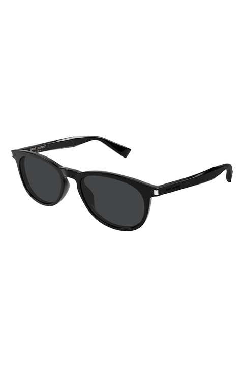 Saint Laurent, Ochelari de soare cu lentile uni, 53-18-140, Negru