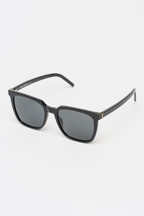 Saint Laurent, Ochelari de soare cu lentile uni, 54-19-145, Negru