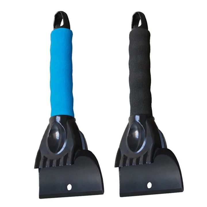 Lopata de zapada pentru auto, 2 bucati, neagra/albastra, 25.5x9.5x3cm