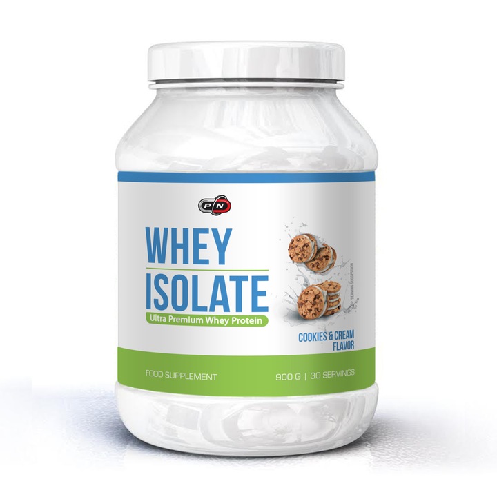 Whey Isolate Pure Nutrition USA, 908 g Бисквити и сметана