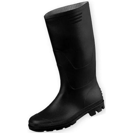 Cizme de protectie din cauciuc, captuseala textila, FARMER, negre, marimea 41