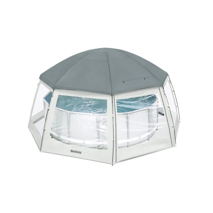 Pavilion Bestway, pentru piscine rotunde, 600 x 295 cm