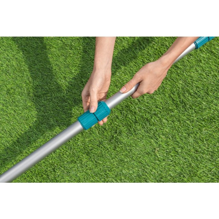 Maner telescopic Bestway, din 3 piese pentru accesorii de curatare Bestway, 457 cm