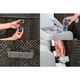 Jacuzzi gonflabil Bestway, LAY-Z-SPA Cabo HydroJet, cu control prin aplicatie, pentru 6 persoane, gri stejar, 180 x 180 x 71 cm