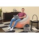 Fotoliu gonflabil Bestway, cu Led Inflate-A-Chair, 102 x 97 x 71 cm