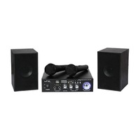 set karaoke amplificator usb 2 microfoane  2 boxe imagen 48_1_
0