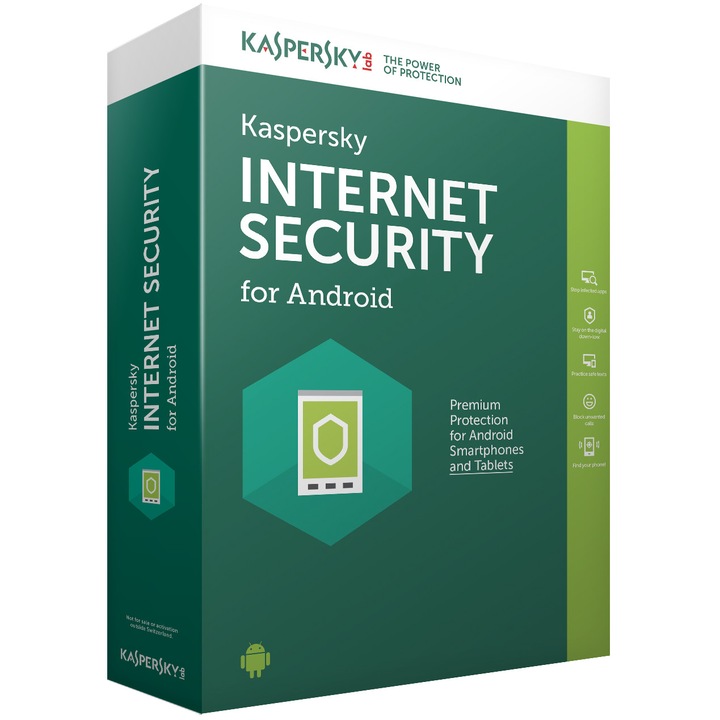Kaspersky Internet Security pentru Android - Reinnoire - 1 An - 1 Utilizator - Licenta electronica