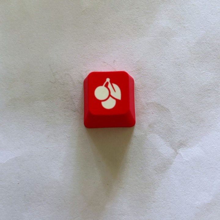 Комплект копчета за клавиатура с дизайн на череша, червени, стандартни