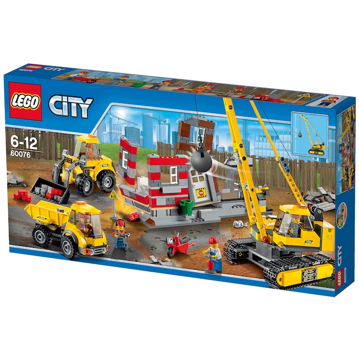 LEGO CITY, Събаряне на сграда 60076