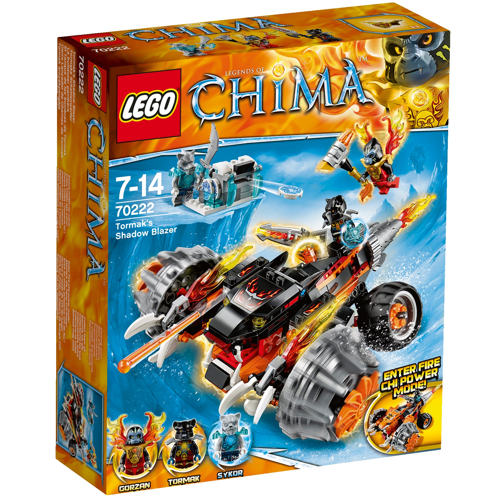 LEGO Chima Vehiculul lui Tormak 70222 - eMAG.ro