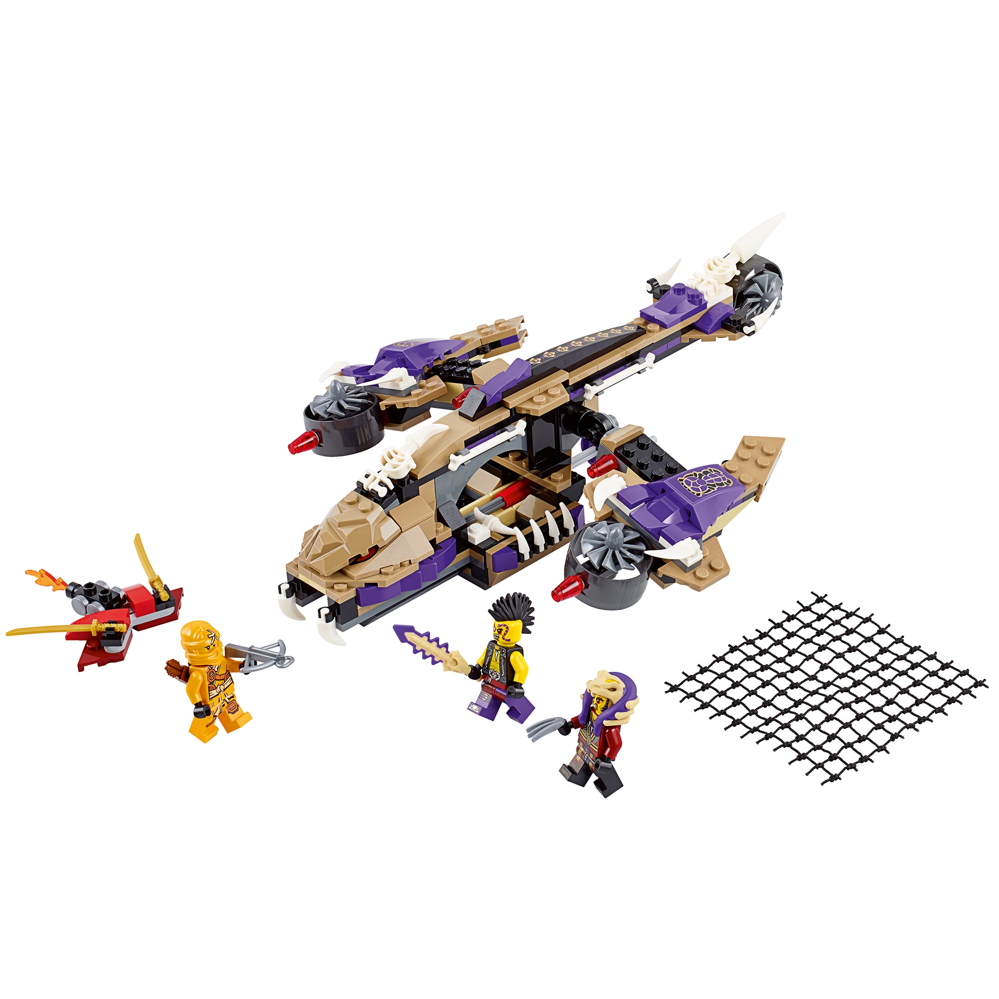 LEGO® NINJAGO™ Atacul elicopterului Condrai 70746 - eMAG.ro